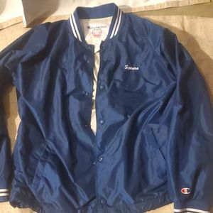 Supreme x champion jacket